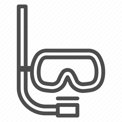 Snorkel, mask, equipment, tube, glasses, underwater, diving icon - Download on Iconfinder