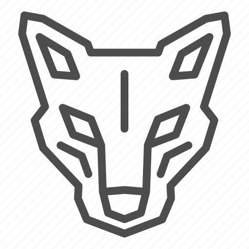 Head, dog, robot, animal, fox, muzzle, pet icon - Download on Iconfinder