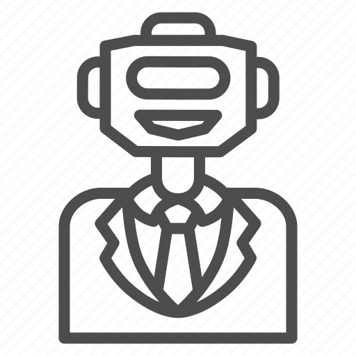Robot, business, suit, avatar, costume, hotel, hello icon - Download on Iconfinder