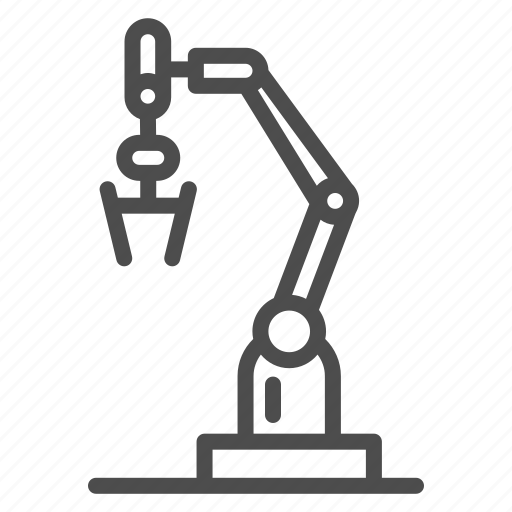 Robot, tech, machine, industrial, hand, claws, stand icon - Download on Iconfinder