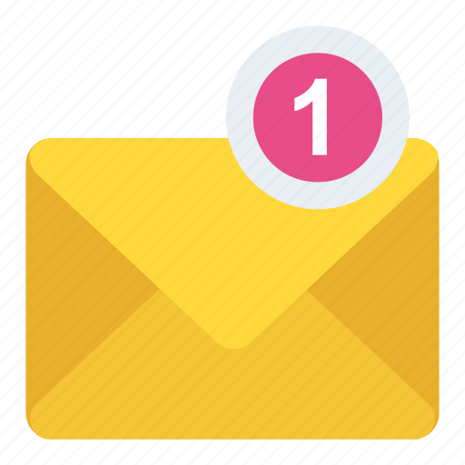 Inbox, message, new message, sms, unread message icon - Download on Iconfinder