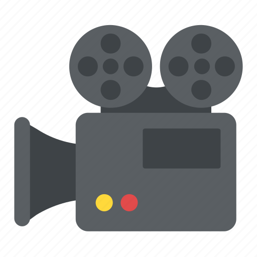 Filmmaking, movie camera, multimedia, recording, video camera icon
