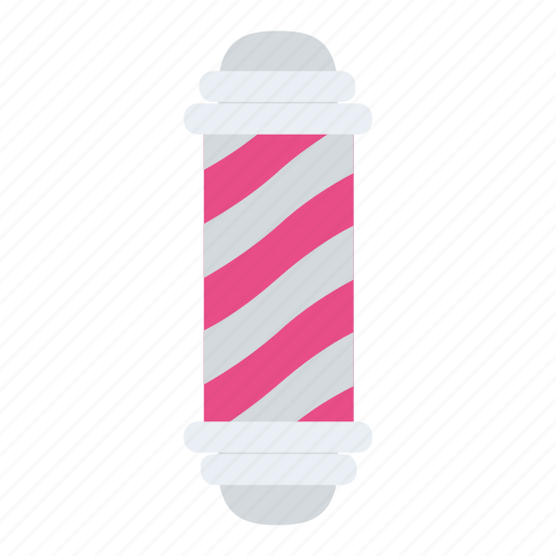 Barber pole, barber shop, hair salon, haircut, hairdresser icon - Download on Iconfinder