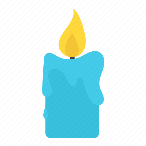 Burning, candle, candlelight, decoration, flame icon - Download on Iconfinder