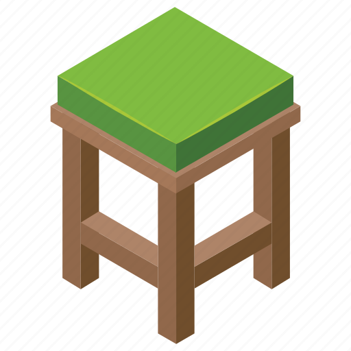 Bar stool, comfortable stool, counter stool, settee, sitting stool icon - Download on Iconfinder
