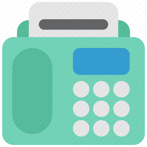 Communication, device, fax, object, office, phone, technology icon - Download on Iconfinder