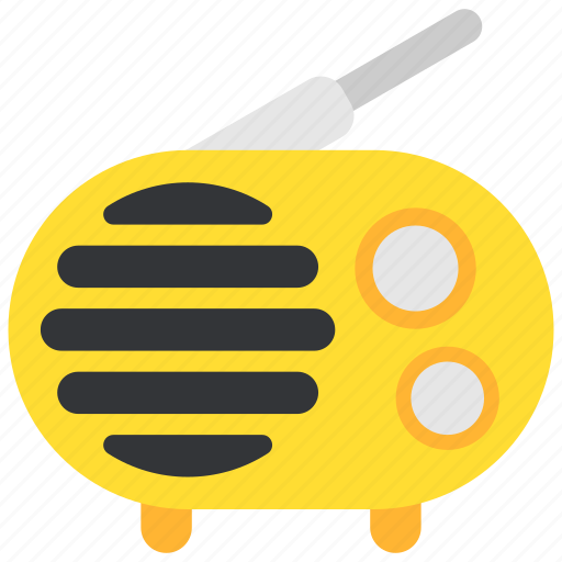 Audio, music, object, radio, sound, speaker, wireless icon - Download on Iconfinder