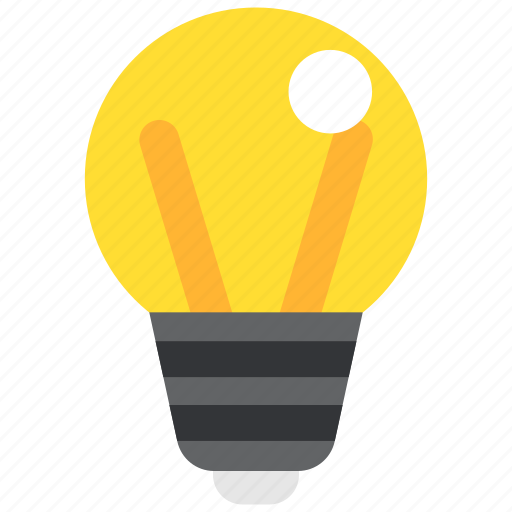 Bulb, electric, idea, lamp, light, lightbulb, object icon - Download on Iconfinder