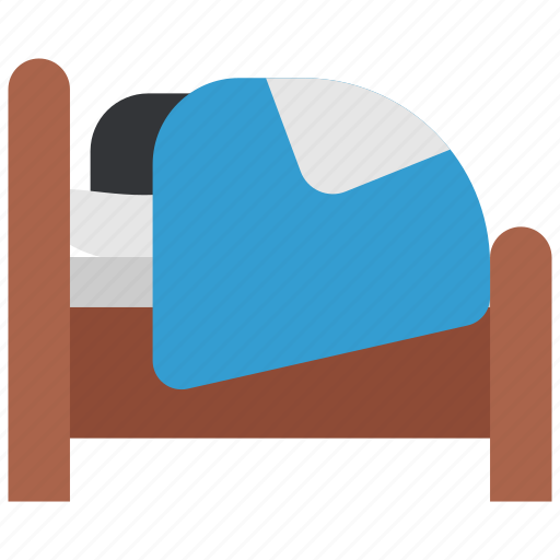 Bed, bedroom, hotel, life, object, sleep, sleeping icon - Download on Iconfinder