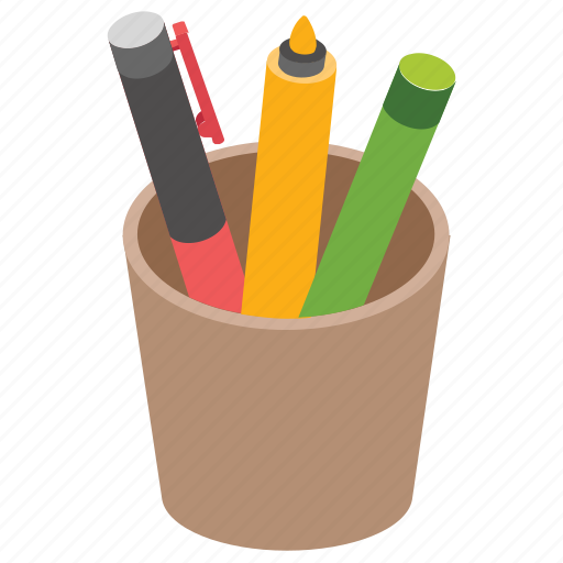Geometry, pencil box, pencil case, pencil pot, stationery icon - Download on Iconfinder