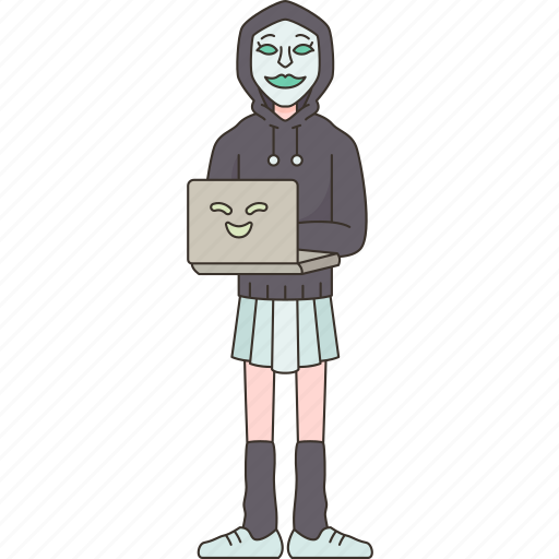 Hacker, cybercrime, attack, phishing, ransomware icon - Download on Iconfinder
