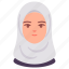 arab, avatar, female, hijab, islam, people, woman 