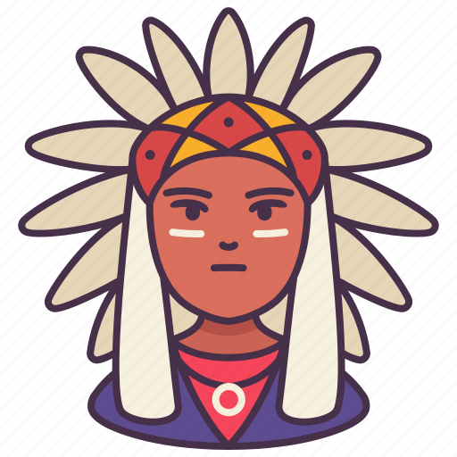 American indian, avatar, history, male, man, people, person icon - Download on Iconfinder
