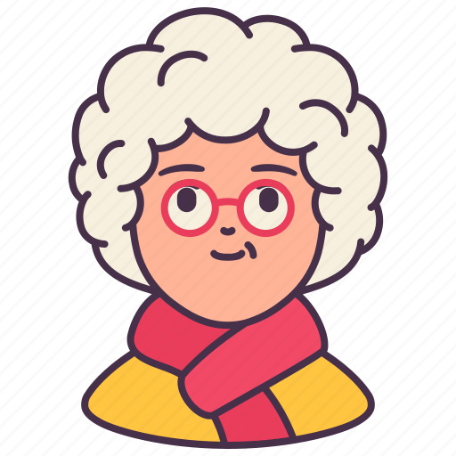 Avatar, elderly, female, old, people, user, woman icon - Download on Iconfinder