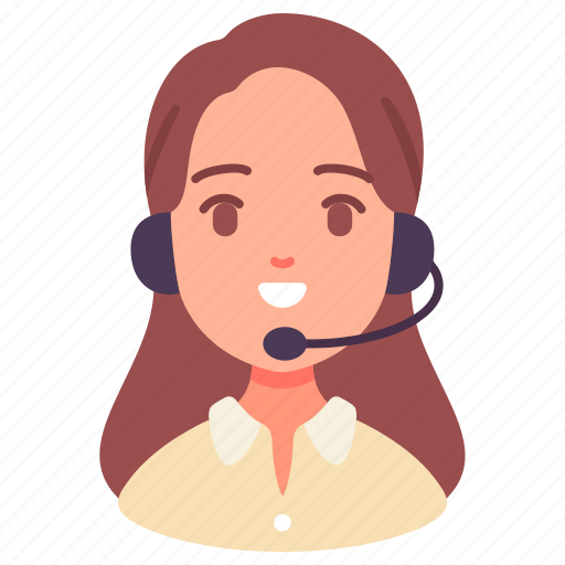 Assistant, avatar, career, operator, female, occupation icon - Download on Iconfinder