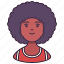 african american, afro, avatar, male, man, person, sport