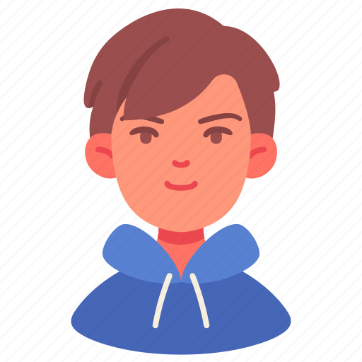 Avatar, boy, hood, male, people, person, student icon - Download on Iconfinder