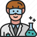 chemist, lab, technician, occupation, male, profession, avatar
