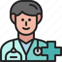 doctor, physician, occupation, profession, man, avatar, medical
