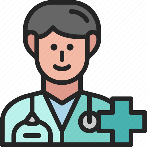 Doctor, physician, occupation, profession, man, avatar, medical icon - Download on Iconfinder
