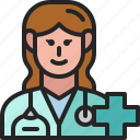 doctor, physician, occupation, profession, woman, avatar, medical