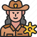 sheriff, occupation, avatar, female, career, county, woman