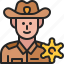 sheriff, occupation, avatar, male, career, county, man 