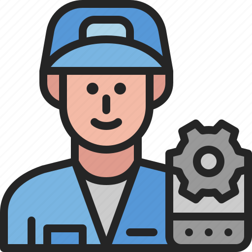 Technician, specialist, occupation, avatar, man, profession, user icon - Download on Iconfinder