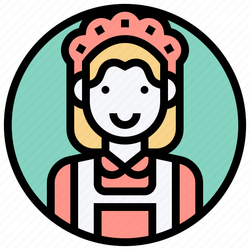 Cleaning, housemaid, maid, service, vacuum icon - Download on Iconfinder
