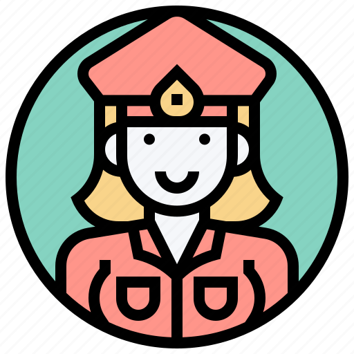 Cop, criminal, officer, police, woman icon - Download on Iconfinder