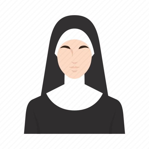 Church, job, nun, occupation, people, religion, woman icon - Download on Iconfinder
