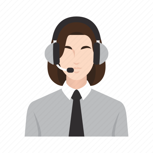Business, call center, customer service, job, occupation, people, woman icon - Download on Iconfinder