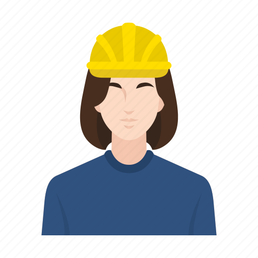 Business, construction, job, occupation, people, woman, worker icon - Download on Iconfinder