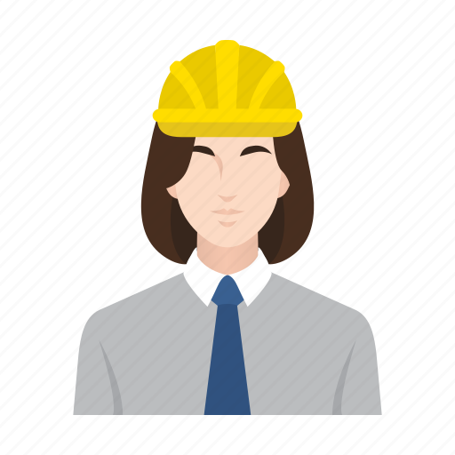 Business, construction, job, occupation, people, woman, worker icon - Download on Iconfinder