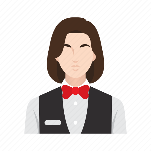 Business, job, occupation, people, restaurant, waitress, woman icon - Download on Iconfinder