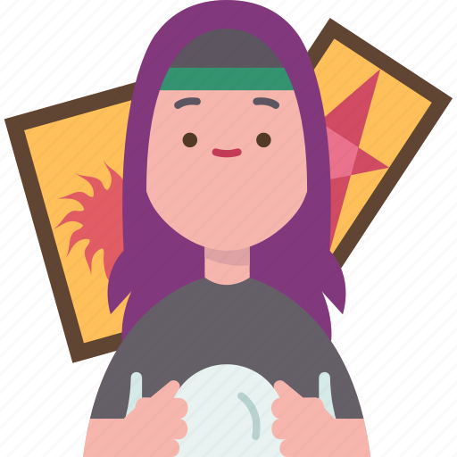 Fortune, teller, psychic, gypsy, horoscope icon - Download on Iconfinder