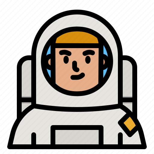 Astronaut, cosmonaut, scientist, spaceman, man icon - Download on Iconfinder