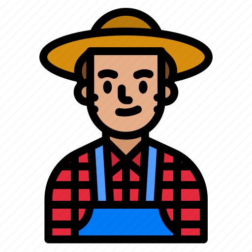 Farmer, people, job, man, occupation icon - Download on Iconfinder
