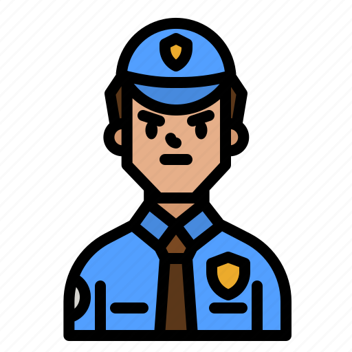 Police, policeman, security, guard, man icon - Download on Iconfinder