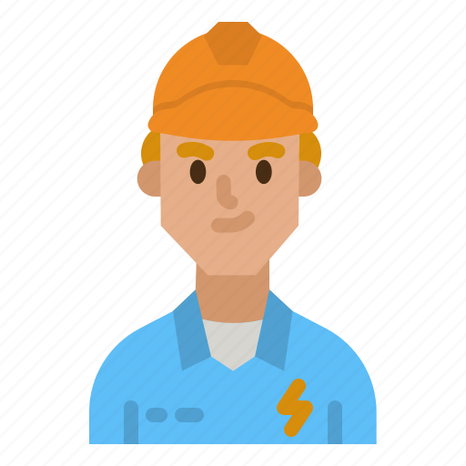 Electrician, male, electronics, occupation, user icon - Download on Iconfinder