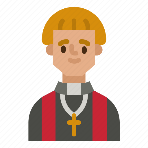 Priest, christian, religious, occupation, user icon - Download on Iconfinder