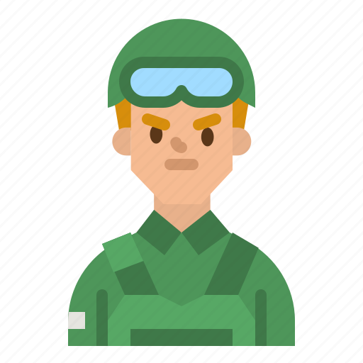 Soldier, army, military, people, man icon - Download on Iconfinder