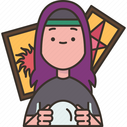 Fortune, teller, psychic, gypsy, horoscope icon - Download on Iconfinder