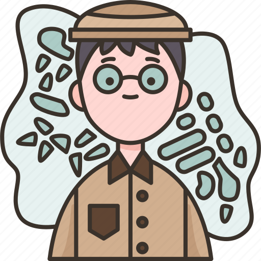Archaeologist, paleontologist, fossil, history, science icon - Download on Iconfinder