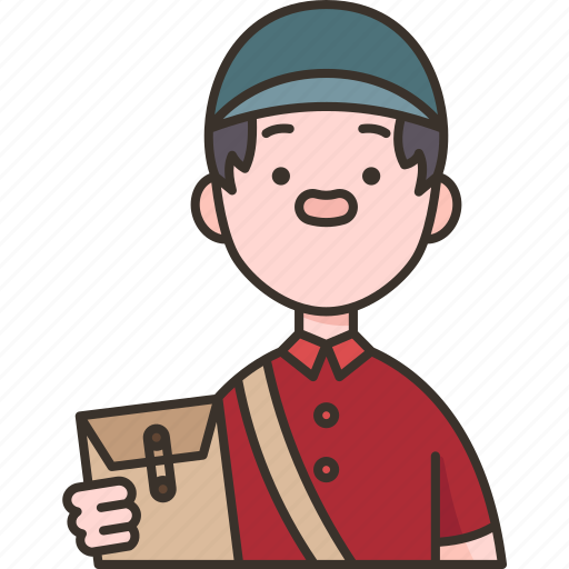 Messenger, mailman, deliveryman, courier, service icon - Download on Iconfinder