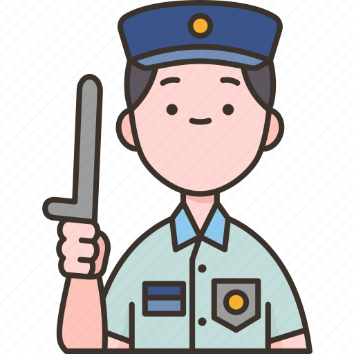 Security, guard, cop, officer, protector icon - Download on Iconfinder