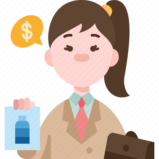 Salesman, seller, dealer, business, consultant icon - Download on Iconfinder