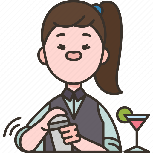 Bartender, mixologist, waiter, cocktail, bar icon - Download on Iconfinder