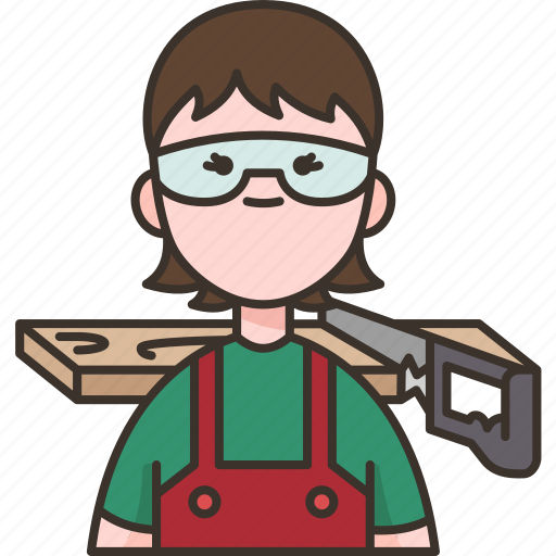 Carpenter, woodwork, builder, timber, lumber icon - Download on Iconfinder
