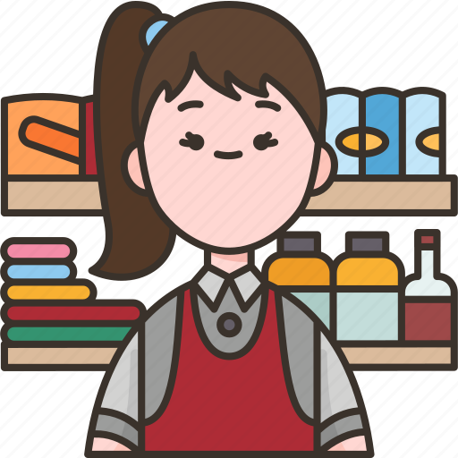 Grocery, shopkeeper, retail, store, sale icon - Download on Iconfinder